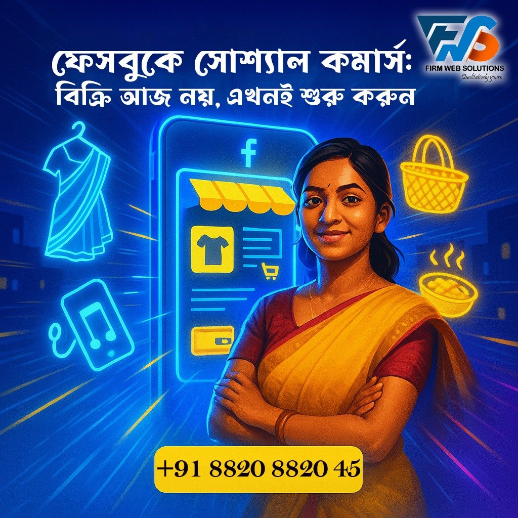 ফেসবুকে সোশ্যাল কমার্স: এখনই শুরু করুন! ফেসবুকে সোশ্যাল কমার্স: এখনই শুরু করুন!