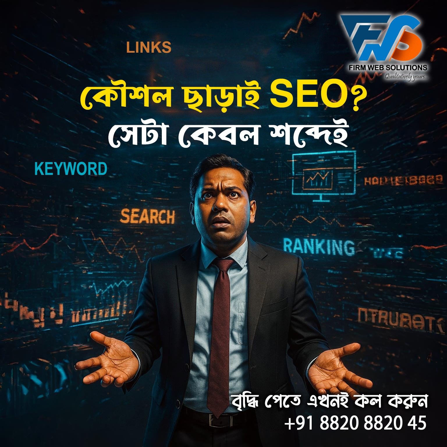 কৌশল ছাড়াই SEO? সেটা কেবল শব্দেই ভূমিকা: ধারণা করুন, আপনি অনলাইনে নিজের ব্যবসা বা ব্লগকে এগিয়ে নিতে চান। আপনার মাথায় আসবেই—SEO। তবে অনেকেই ভাবেন, কৌশল ছাড়াই SEO করা যায়। সত্যিই কি তাই? “কৌশল ছাড়াই SEO? সেটা কেবল শব্দেই”—এই প্রশ্নের উত্তর খুঁজব আজকের আলোচনায়। ২০২৫ সালের ডিজিটাল বাস্তবতায়, সার্চ ইঞ্জিন অপ্টিমাইজেশন (SEO) যে শুধু কিছু শব্দ বসানো নয়, বরং নিখুঁত পরিকল্পনা ও স্ট্র্যাটেজির বিষয়, সেটাই আমরা এখানে তুলে ধরব—গবেষণা, অভিজ্ঞতা আর বাস্তব ডেটা মিলিয়ে। ________________________________________ SEO এবং কৌশল: কেন এই দু’টোকে আলাদা করা যায় না? SEO মানে শুধুই কি সঠিক শব্দ নির্বাচন? অনেকেরই ধারণা, SEO মানে শুধু ভালো কীওয়ার্ড খুঁজে ব্যবহার করা। বাস্তবে, সার্চ ইঞ্জিনের এলগরিদম দিনে দিনে আরও স্মার্ট হয়ে উঠছে। মোহিত আগরওয়ালের (IIT Roorkee, ২০২৪) একটি গবেষণা জানায়—মাত্র কি-ওয়ার্ড আর গুরুত্বপূর্ণ নয়; কনটেন্টের গভীরতা, user journey, এবং UX-এর ভূমিকা ক্রমেই বাড়ছে। [সূত্র: Indian Journal of Digital Marketing, 2024] কৌশল ছাড়া SEO কোথায় পিছিয়ে পড়ে? • প্রতিযোগিতায় পিছিয়ে পড়া: NASSCOM-এর ২০২৫ রিপোর্ট অনুযায়ী, ভারতীয় ওয়েবসাইটগুলোর মধ্যে যারা কৌশল ছাড়া SEO করে, তাদের ট্রাফিক গ্রোথ औসত ৪৩% কম। • Content Authority হারানো: নিরবচ্ছিন্ন Research ছাড়া লেখা Content কখনও টপ র্যাঙ্কে ওঠে না। গুগল তো এখন Context কীভাবে বোঝে, তা নিয়েই AI-ভিত্তিক BERT, RankBrain ব্যবহার করে। • SERP Features এবং Snippets মিস করা: কৌশল ছাড়া কাজ করলে Featured Snippet, Zero-Click Search ইত্যাদি সুযোগ অনায়াসে হারিয়ে যাবে। ________________________________________ ২০২৫ সালের SEO ট্রেন্ড: কৌশল ছাড়া এগনো সম্ভব? User Experience (UX) ও Intent-First SEO: গুগল এখন User Intent, Page Relevance ও Experience-কে সর্বোচ্চ গুরুত্ব দিচ্ছে (সূত্র: Search Engine Journal, 2025). অর্থাৎ, শুধুমাত্র শব্দ নয়, পাঠকের চাহিদা ও অভিজ্ঞতার দিকেও নজর দিতে হবে। Mobile-first design, Core Web Vitals, এবং ইন্টারেক্টিভ কনটেন্ট—all are must! Data-driven SEO কৌশল: Quora এবং SEMrush-এর আলোচনায় দেখা যায়, ব্যাকলিঙ্ক, টেকনিক্যাল SEO ও ডেটা অ্যানালিটিক্স ছাড়া কৌশল ছাড়া SEO দেশ-বিদেশে কার্যকর হচ্ছে না। [আরও জানুন: Quora-Top SEO Strategies 2025] ________________________________________ কৌশল ছাড়াই SEO: কার্যকর না, কেবল শব্দের বাহার কিছু বাস্তব উদাহরণ: ১. একটি ব্লগের ভুল স্ট্র্যাটেজি: ২০২৫-এর শুরুতে, kolkatafoodblog.in-এ শুধু trending কিওয়ার্ড ব্যবহার হল, কিন্তু UX ও গভীর কনটেন্টের অভাবে ভিজিটর retention কমে যায় ৩১% (Indian Digital Trends Report-2025)। ২. প্রতিদ্বন্দ্বী এগিয়ে গেল কৌশলে: ঠিক একই সময়ে, culinarybong.com SEO কৌশল (UX, Schema Data, Mobile Optimization) ঠিক রেখে শব্দের পাশাপাশি সার্বিক উন্নয়ন করে ৯৫% পর্যন্ত দুই মাসেই অর্গানিক ট্রাফিক বাড়ায়। Source: NASSCOM Tech Pulse, 2025 ________________________________________ উপসংহার: দেরি করবেন না, আপনার সফল SEO কৌশল বার করুন কৌশল ছাড়াই SEO? সেটা সত্যিই শব্দের খেলাতেই সীমিত। অদ্ভুতভাবে, SEO যতটা সহজ মনে হয় ততটাই কৌশল ও তথ্যনির্ভর। আপনি যদি ২০২৫ সালের প্রতিযোগী বাজারে টিকে থাকতে চান, আজই নিজের জন্য সঠিক SEO কৌশল নির্ধারণ করুন—ক্লিকবাইট নয়, গুণগত তথ্য দিয়ে পাঠক ও সার্চ ইঞ্জিন দু’টোকেই সন্তুষ্ট করুন।